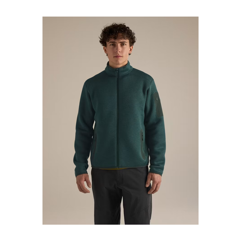 Arc'teryx Men's Covert Cardigan Dark Jade Heather Main image