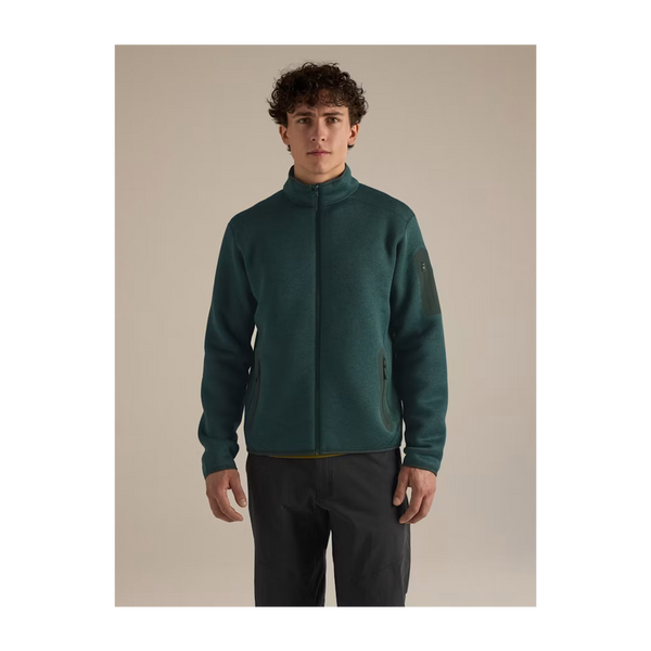 Arc'teryx Men's Covert Cardigan Dark Jade Heather