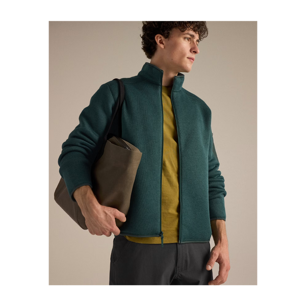 Arc'teryx Men's Covert Cardigan Dark Jade Heather