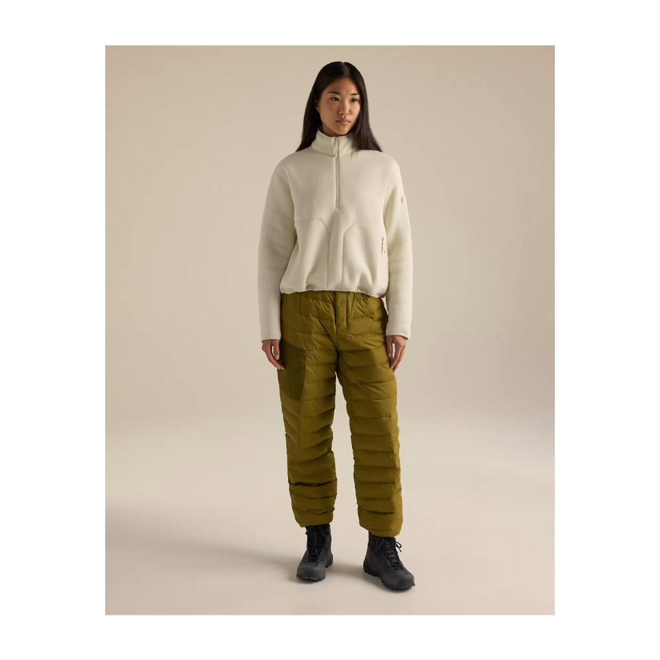 Arc'teryx Women's Covert 1/2 Zip Neck Arc Silk Hthr/Salt