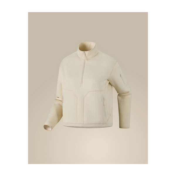 Arc'teryx Women's Covert 1/2 Zip Neck Arc Silk Hthr/Salt