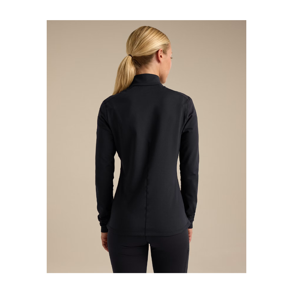 Arc'teryx Women's Rho Zip Neck Black