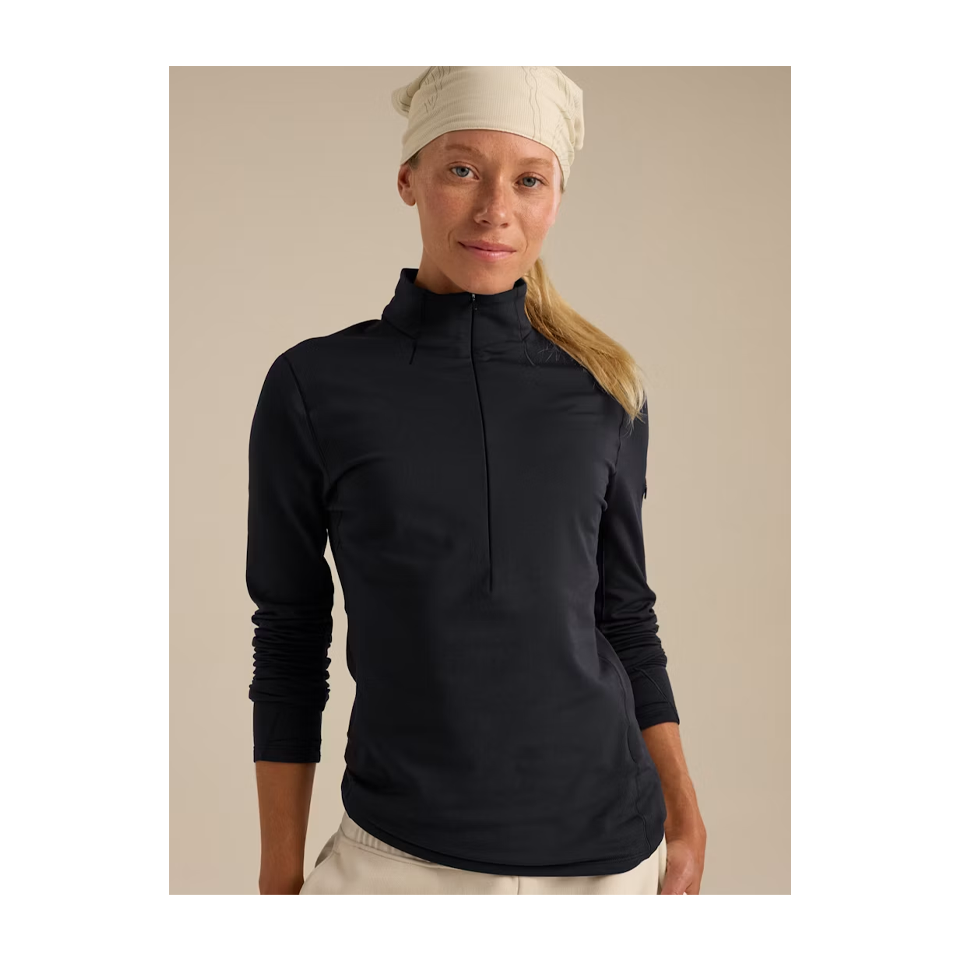Arc'teryx Women's Rho Zip Neck Black