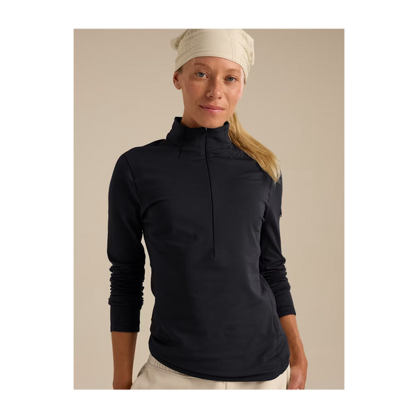 Arc'teryx Women's Rho Zip Neck Black