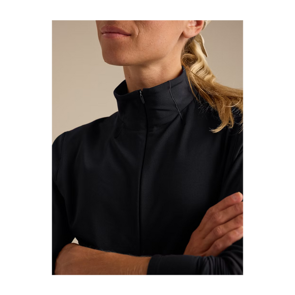 Arc'teryx Women's Rho Zip Neck Black
