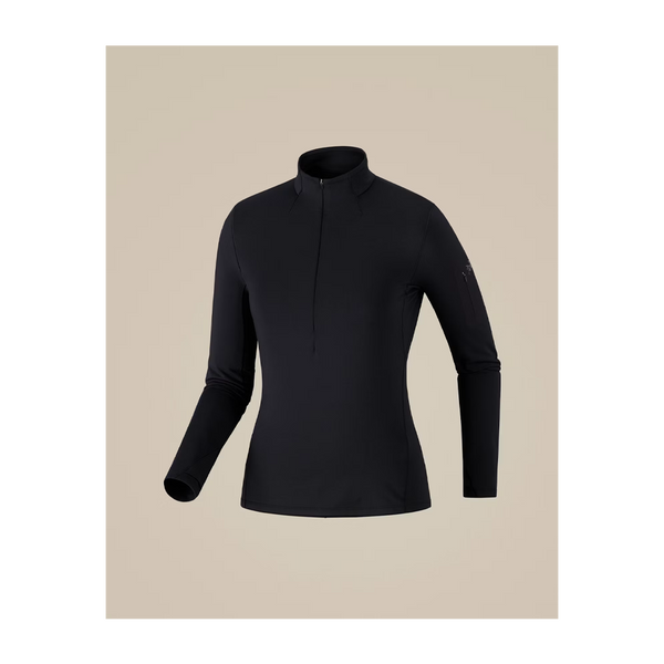 Arc'teryx Women's Rho Zip Neck Black