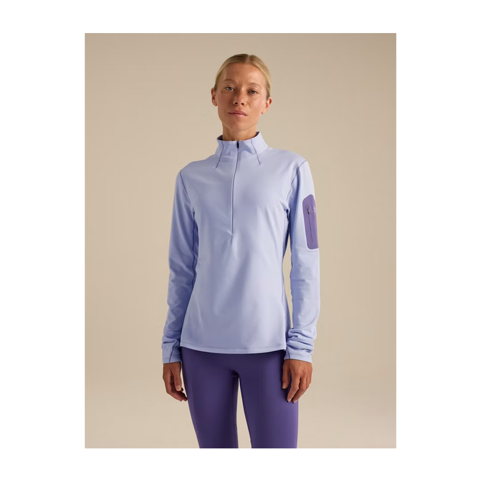 Arc'teryx Women's Rho Zip Neck Kasumi/Blurple