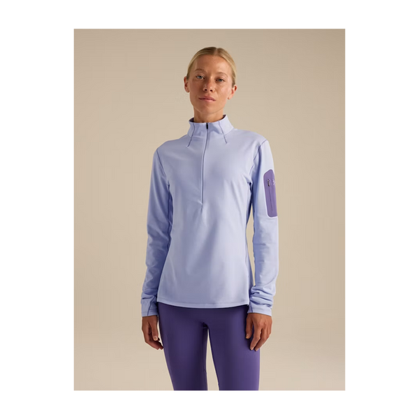 Arc'teryx Women's Rho Zip Neck Kasumi/Blurple