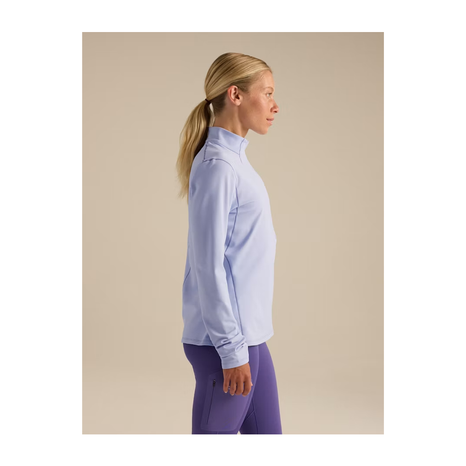 Arc'teryx Women's Rho Zip Neck Kasumi/Blurple