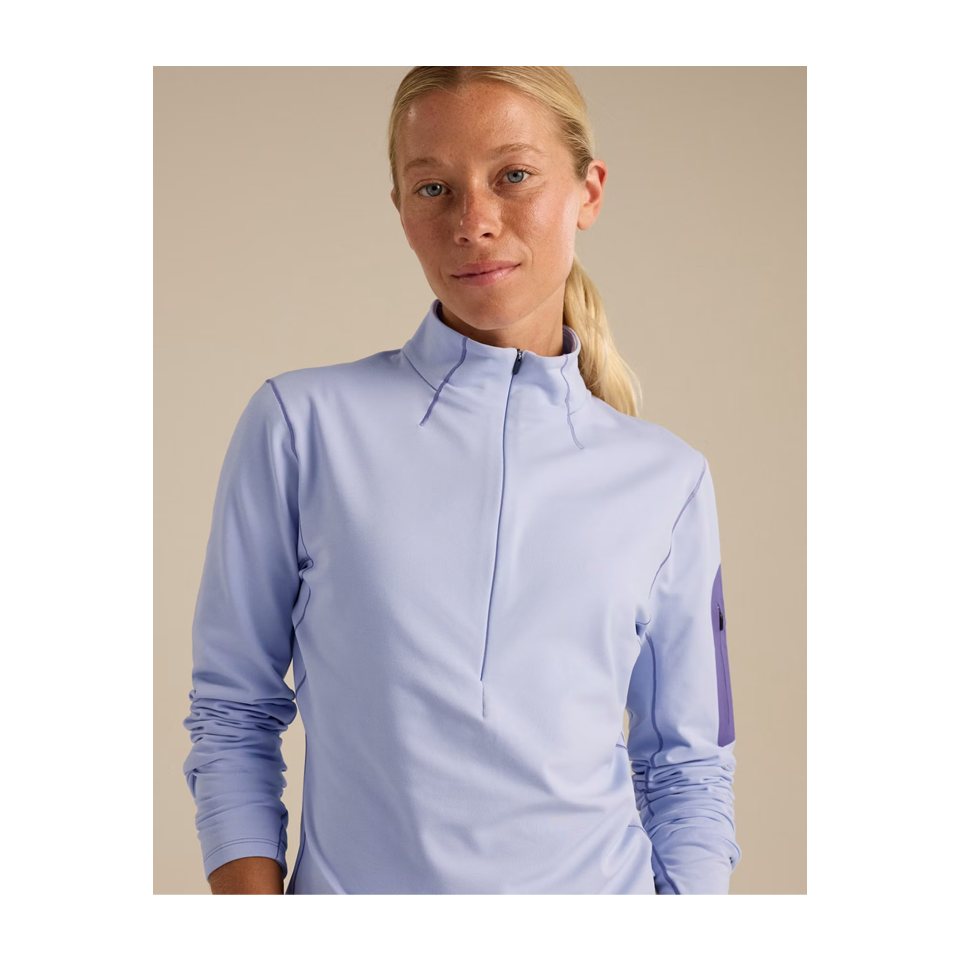 Arc'teryx Women's Rho Zip Neck Kasumi/Blurple