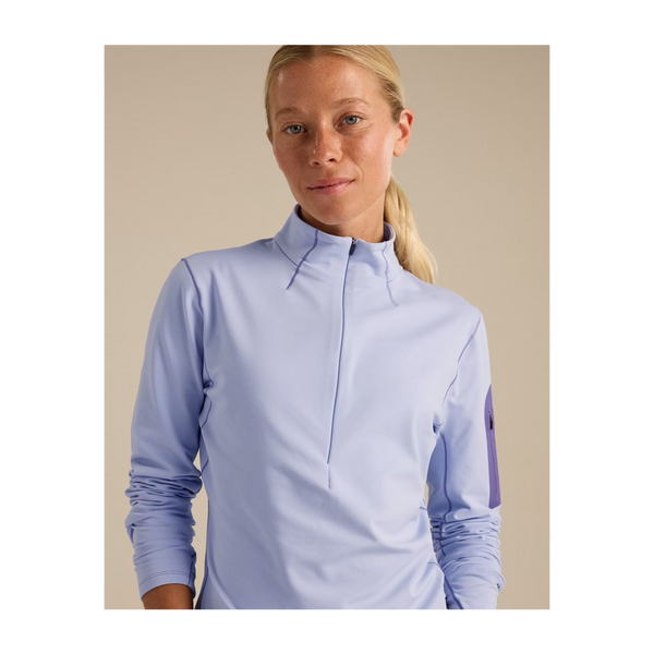 Arc'teryx Women's Rho Zip Neck Kasumi/Blurple