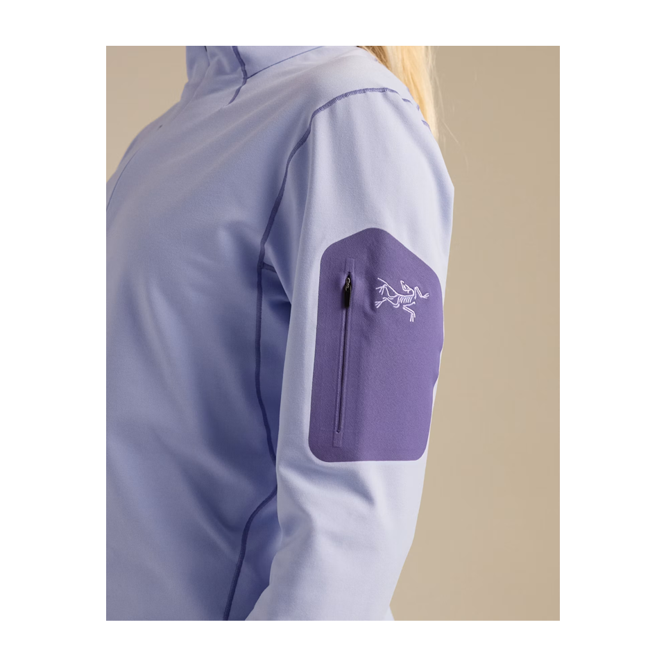 Arc'teryx Women's Rho Zip Neck Kasumi/Blurple