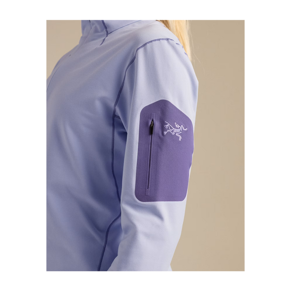 Arc'teryx Women's Rho Zip Neck Kasumi/Blurple