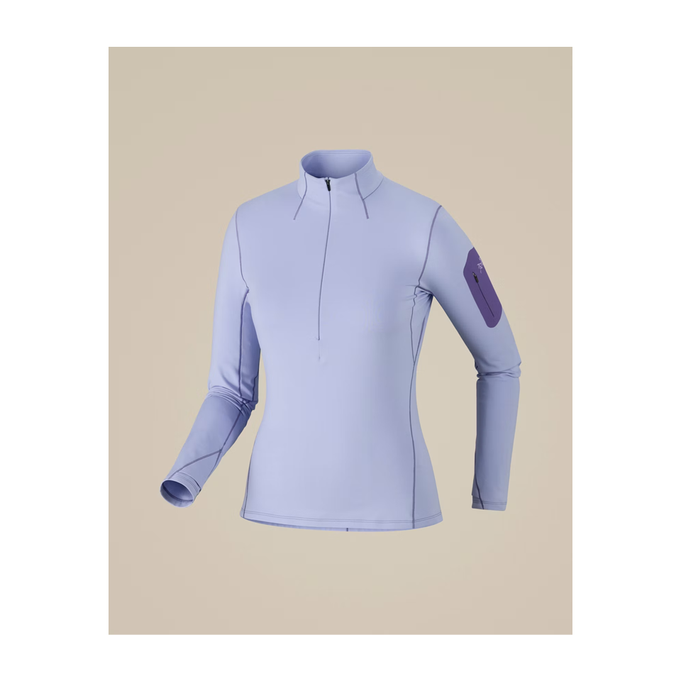 Arc'teryx Women's Rho Zip Neck Kasumi/Blurple