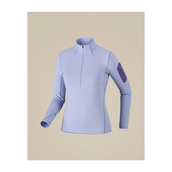 Arc'teryx Women's Rho Zip Neck Kasumi/Blurple