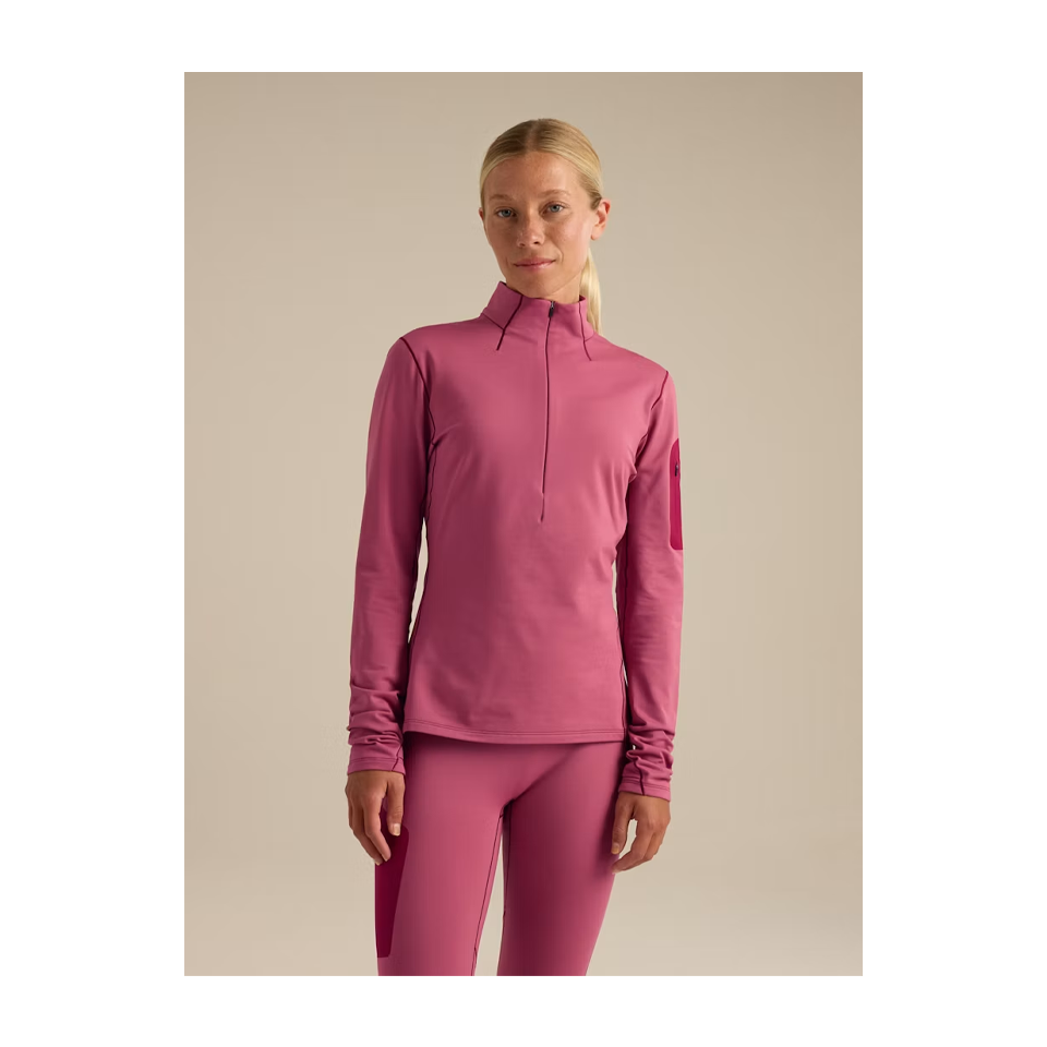 Arc'teryx Women's Rho Zip Neck LT Rene/Rene/Rocket Main image