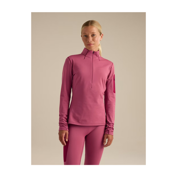 Arc'teryx Women's Rho Zip Neck LT Rene/Rene/Rocket