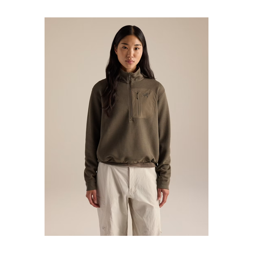 Arc'teryx Women's Olera Zip Neck Mongoose Main image