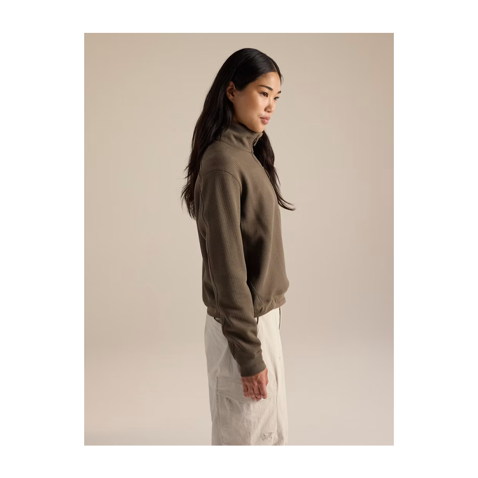 Arc'teryx Women's Olera Zip Neck Mongoose