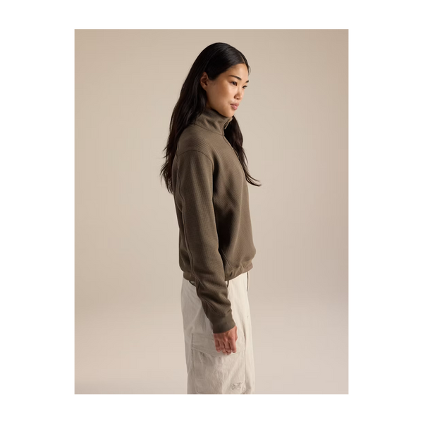Arc'teryx Women's Olera Zip Neck Mongoose