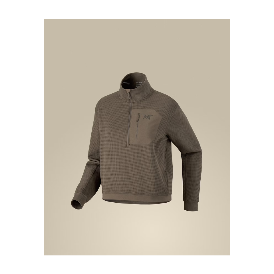 Arc'teryx Women's Olera Zip Neck Mongoose