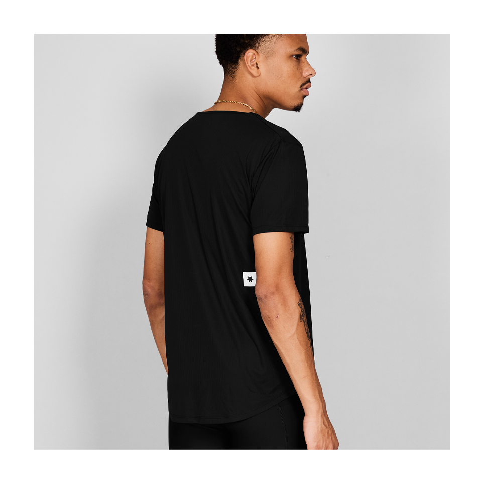 SAYSKY Men's Clean Combat Pro T-Shirt Black Secondary image