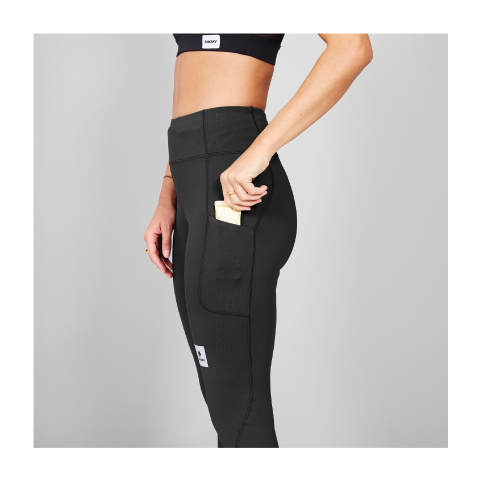SAYSKY Women's Combat+ Tights Black