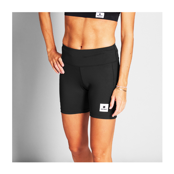 SAYSKY Women's Combat+ Short Tights 7'' Black
