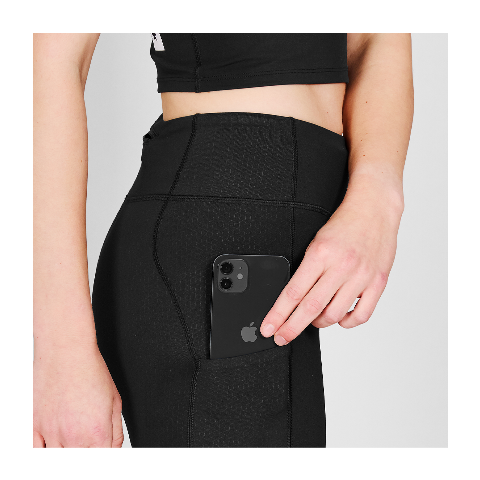 SAYSKY Women's Combat+ Short Tights 7'' Black