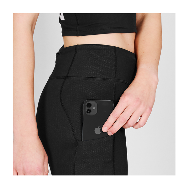 SAYSKY Women's Combat+ Short Tights 7'' Black