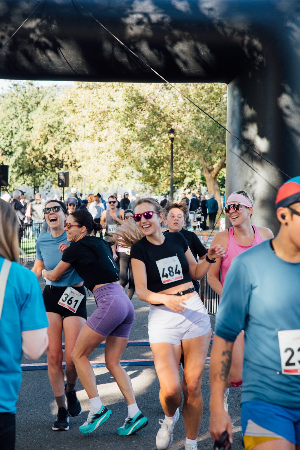 Women's running apparel