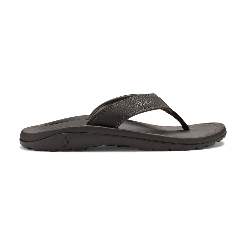 OluKai Men's 'Ohana Black/Dark Shadow Main image