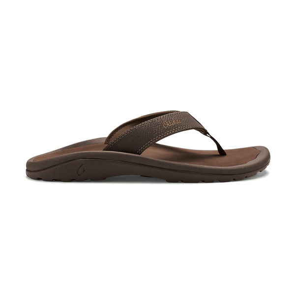 Olukai Men's 'Ohana Dark Java/Ray