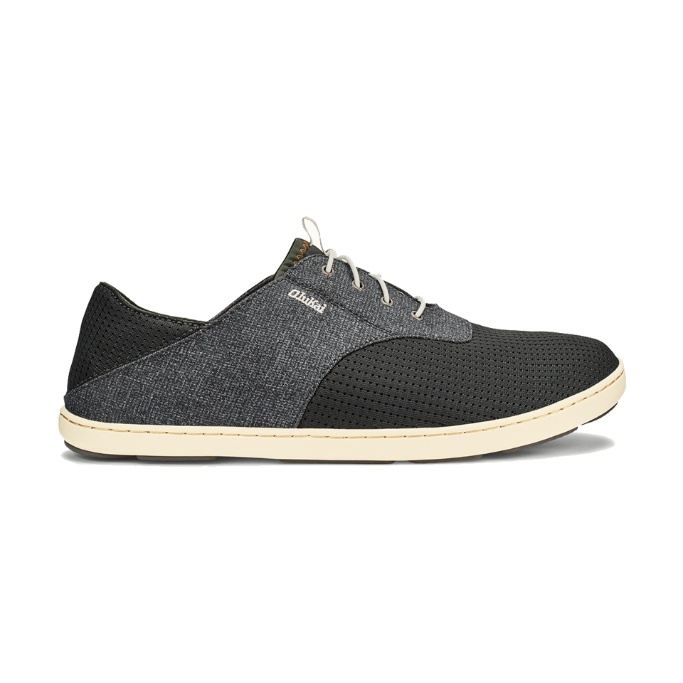 OluKai Men's Nohea Moku Dark Shadow/Dark Shadow