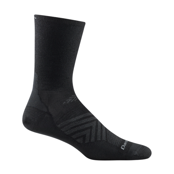 Darn Tough Men's Run Micro Crew Ultra-Lightweight Running Sock Black