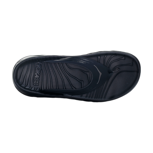 HOKA Men's ORA Recovery Flip Black/Dark Gull