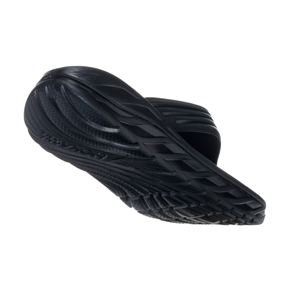 HOKA Men's ORA Recovery Flip Black/Dark Gull
