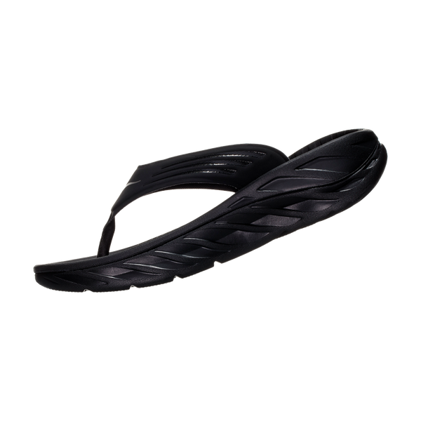 HOKA Men's ORA Recovery Flip Black/Dark Gull