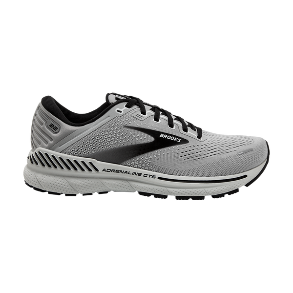 Brooks Men's Adrenaline GTS 22 2E Width Alloy/Grey/Black