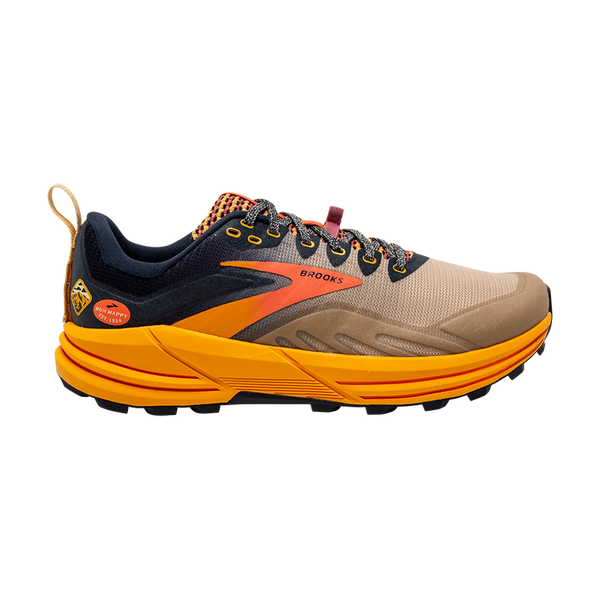Brooks Men's Cascadia 16 Zinnia/Eclipse/Nomad