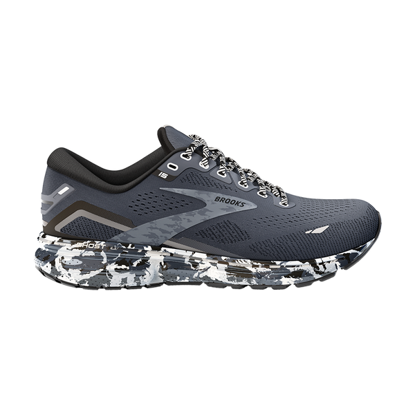 Brooks Men's Ghost 15 D Width Ebony/Black/Oyster