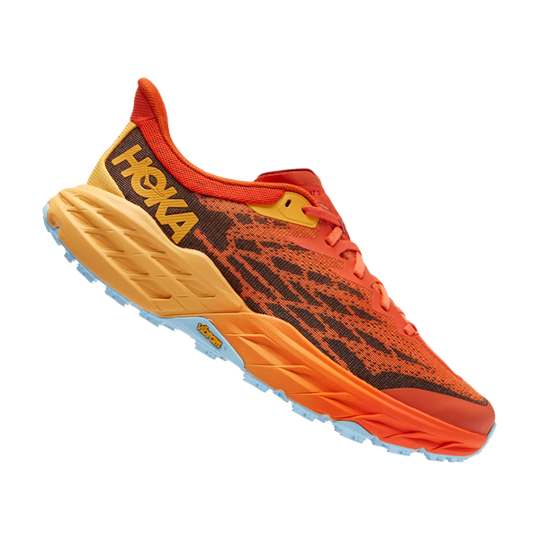 HOKA Men's Speedgoat 5 Puffins Bill/Amber Yellow
