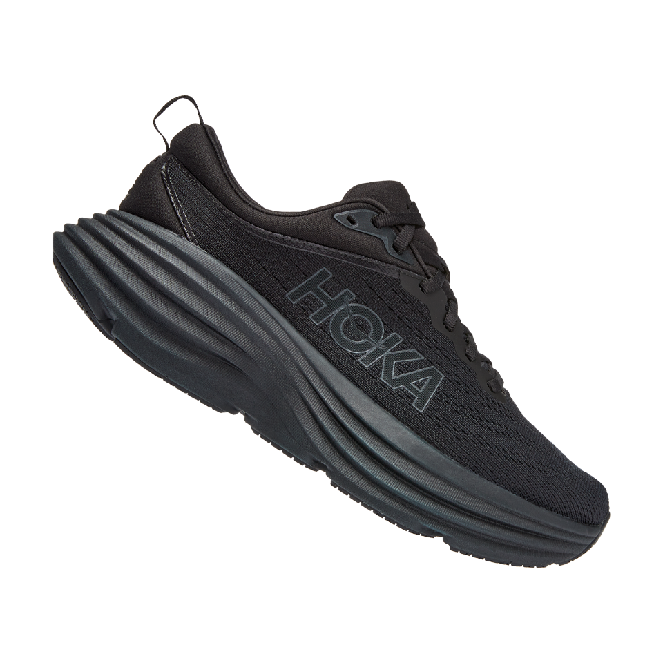 Hoka Bondi 8 Wide Women s Black Black D 7