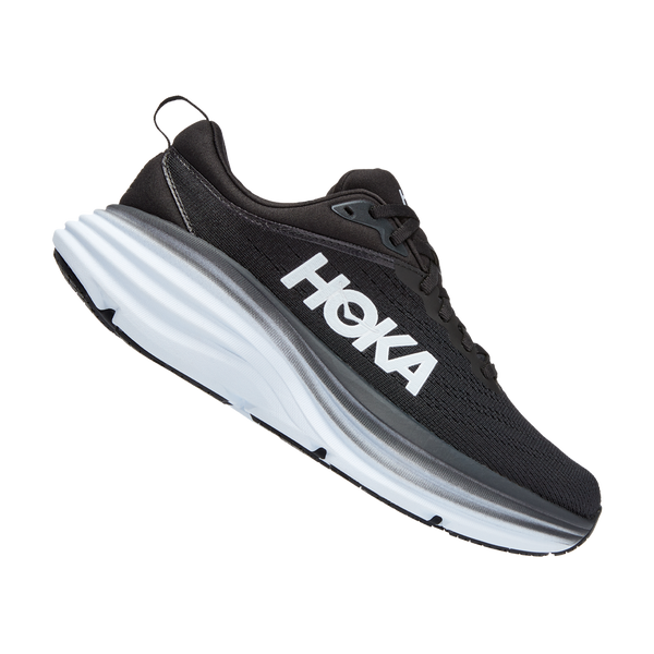 HOKA Women's Bondi 8 Black/White