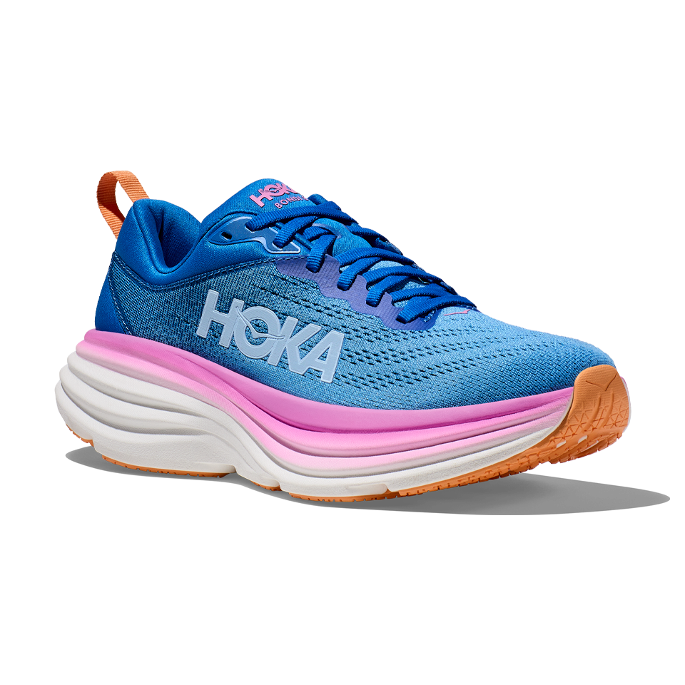 HOKA Women's Bondi 8 Coastal Sky/All Aboard - Play Stores Inc