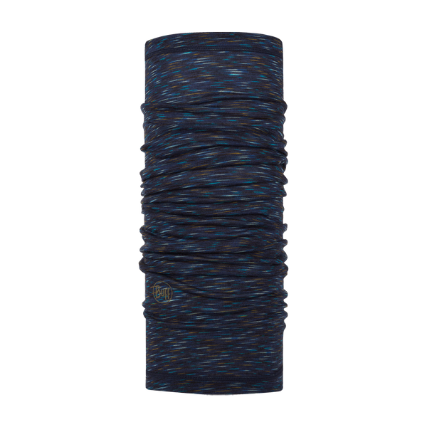 Buff Merino Lightweight Neckwear Denim Multi Stripes