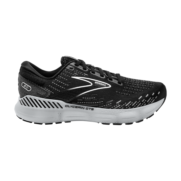 Brooks Women's Glycerin GTS 20 B Width Black/White/Alloy