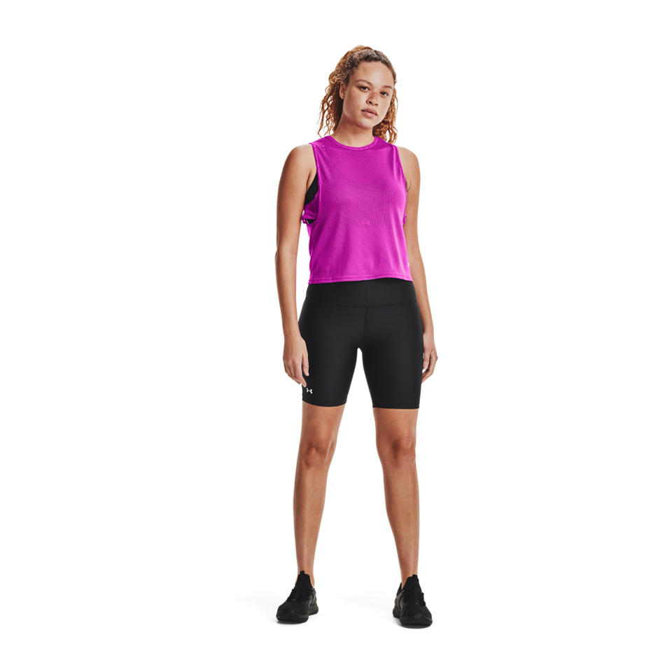 Under Armour Women's HeatGear Armour Bike Shorts Black - Play Stores Inc