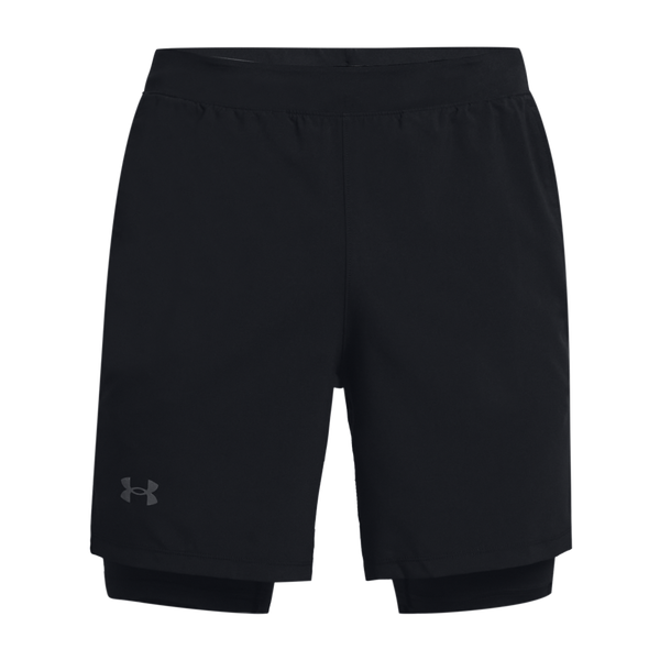 Under Armour Men's Launch Run 2-in-1 Shorts Black