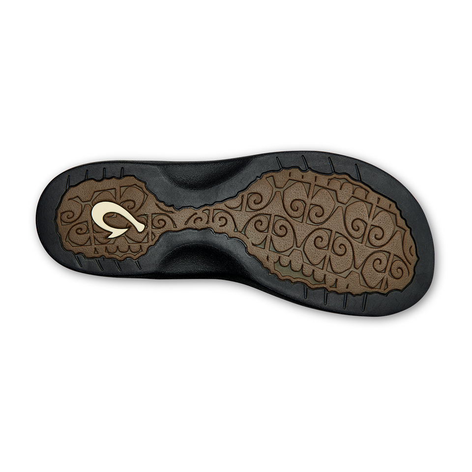 OluKai Women's 'Ohana Black/Black